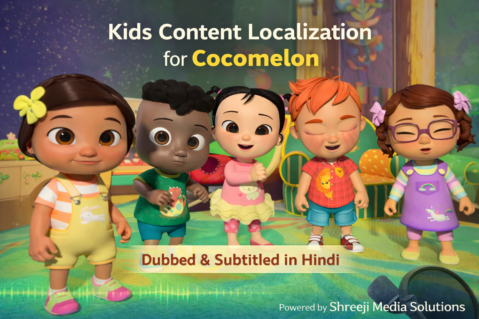 Kids Content Localization for Cocomelon